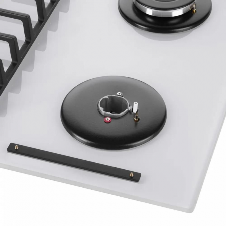 Газовая варочная панель MAUNFELD EGHG.64.6CW/G, белый, фото , изображение 11