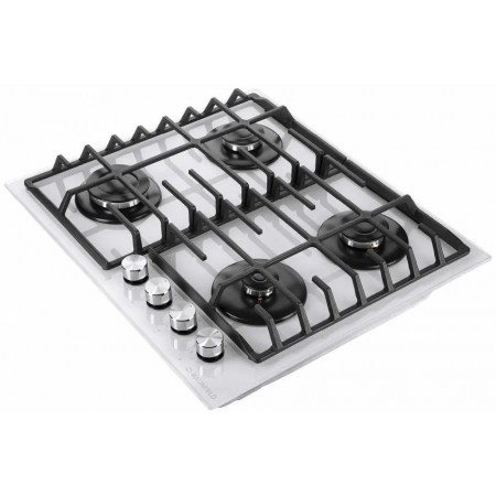 Газовая варочная панель MAUNFELD EGHG.64.6CW/G, белый, фото , изображение 4