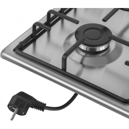 Газовая варочная поверхность Maunfeld EGHS.64.3STS-ES/G нержавеющая сталь, фото , изображение 12