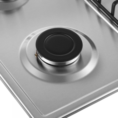 Газовая варочная поверхность Maunfeld EGHS.64.3STS-ES/G нержавеющая сталь, фото , изображение 9