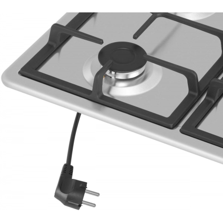 Газовая варочная панель MAUNFELD EGHS.95.33CS\G, серебристый, фото , изображение 12