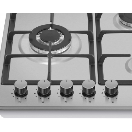 Газовая варочная панель MAUNFELD EGHS.95.33CS\G, серебристый, фото , изображение 6