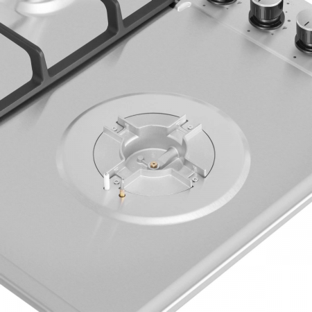 Газовая варочная панель MAUNFELD EGHS.95.33CS\G, серебристый, фото , изображение 7