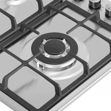 Газовая варочная панель MAUNFELD EGHS.95.33CS\G, серебристый, фото , изображение 10