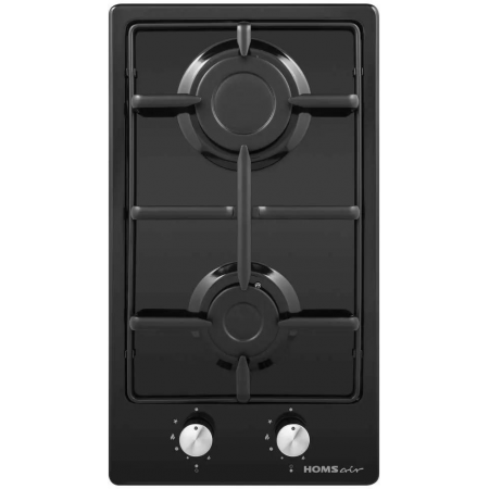 Газовая варочная панель HOMSAIR HGE323GCBK, черный, фото , изображение 2