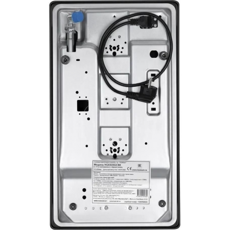 Газовая варочная панель HOMSAIR HGE323GCBK, черный, фото , изображение 10