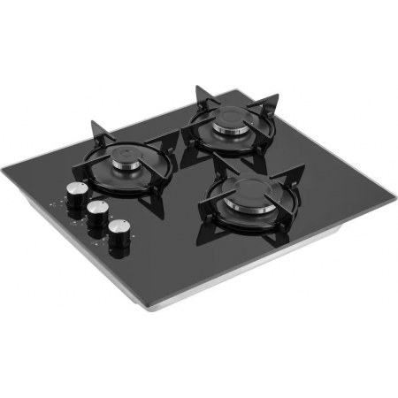 Газовая варочная панель HOMSAIR HGG431BK, черный, фото , изображение 3