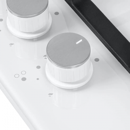 Газовая варочная панель HOMSAIR HGG433TGCWH, белый, фото , изображение 6