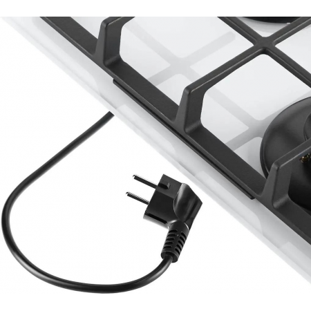 Газовая варочная панель HOMSAIR HGG433TGCWH, белый, фото , изображение 9