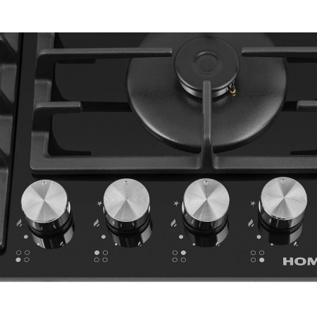 Газовая варочная панель HOMSAIR HGG646BK, фото , изображение 5