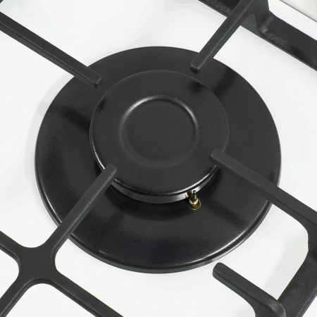 Газовая варочная панель HOMSAIR HGG646WH, белый, фото , изображение 8