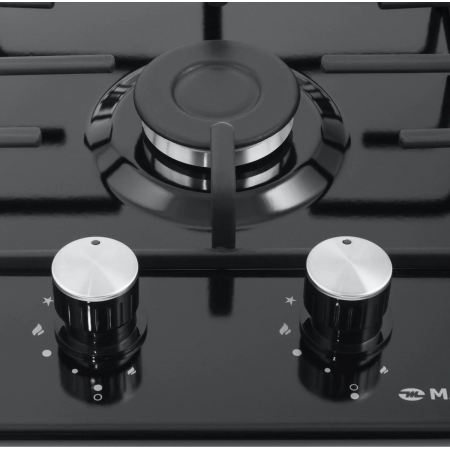 Газовая варочная поверхность Maunfeld EGHE.32.3EB\G черный, фото , изображение 5