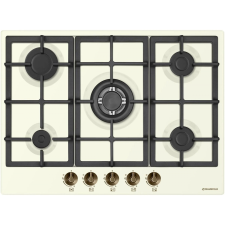 Газовая варочная панель MAUNFELD EGHE.75.33CBG2.R\G, бежевый, фото , изображение 19