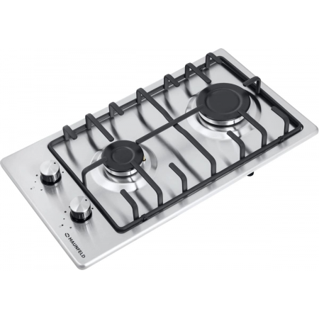 Газовая варочная поверхность Maunfeld EGHS.32.3ES/G нержавеющая сталь, фото , изображение 4