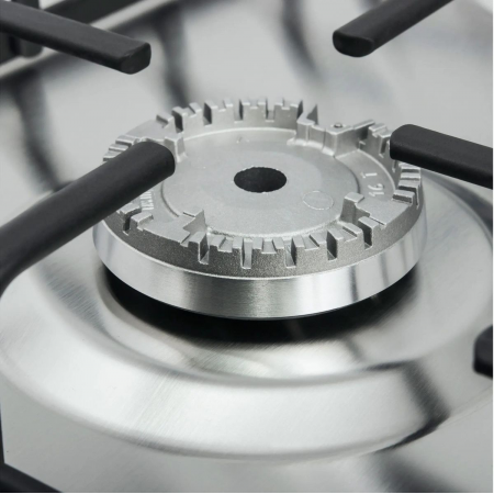 Газовая варочная поверхность Maunfeld EGHS.32.3ES/G нержавеющая сталь, фото , изображение 9