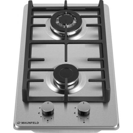 Газовая варочная поверхность Maunfeld EGHS.32.73CS/G нержавеющая сталь, фото , изображение 2