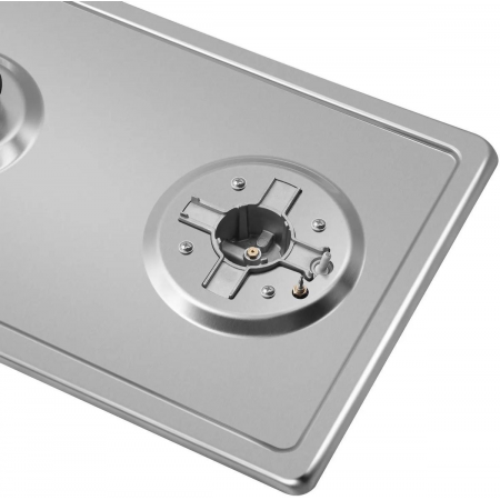 Газовая варочная поверхность Maunfeld EGHS.32.73CS/G нержавеющая сталь, фото , изображение 5