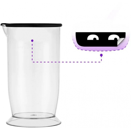 Блендер погружной Kitfort КТ-3052 1000Вт черный, фото , изображение 9