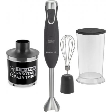 Блендер погружной Polaris PHB 1384 Silent 1300Вт серый, фото , изображение 12