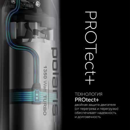 Блендер погружной Polaris PHB 1385 1350Вт белый, фото , изображение 5