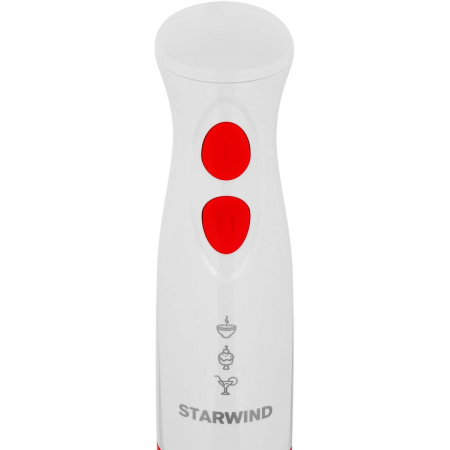 Блендер погружной Starwind SBP2242 500Вт белый/оранжевый, фото , изображение 3 Блендер погружной Starwind SBP2242 500Вт белый/оранжевый, фото , изображение 3