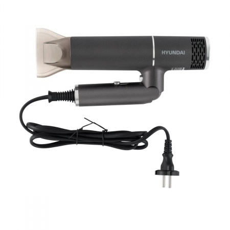 Фен Hyundai H-HD0765 1200Вт графит/хром, фото , изображение 17