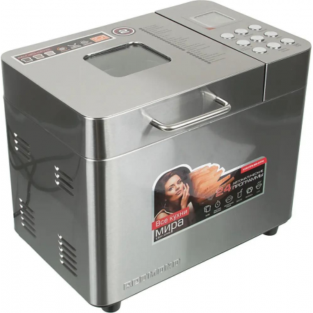 Хлебопечь Redmond RBM-M1910 550Вт серебристый, фото , изображение 3