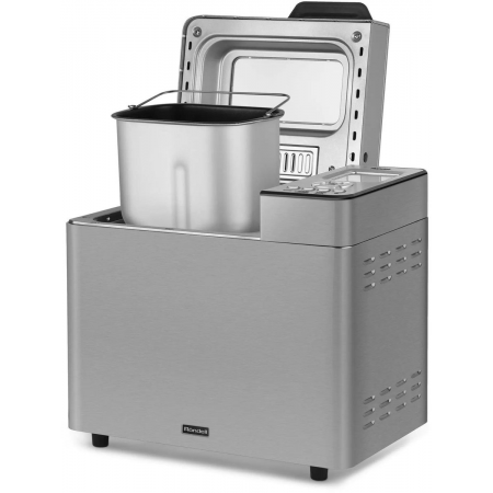 Хлебопечь Rondell 1640-RE-01, 600Вт, серебристый, фото , изображение 12