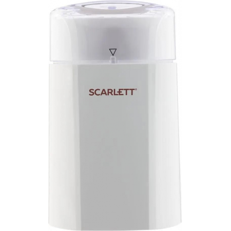 Кофемолка Scarlett SC-CG44506 160Вт сист.помол.:ротац.нож вместим.:65гр белый, фото 