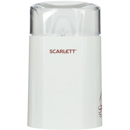Кофемолка Scarlett SC-CG44506 160Вт сист.помол.:ротац.нож вместим.:65гр белый, фото , изображение 13