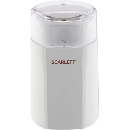 Кофемолка Scarlett SC-CG44506 160Вт сист.помол.:ротац.нож вместим.:65гр белый, фото , изображение 8