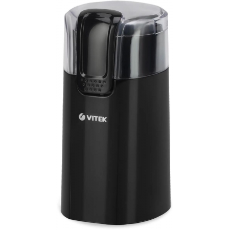 Кофемолка VITEK VT-7124(BK) Мощность 150 Вт Ёмкость 30 г Чаша из нержавеющей стали., фото 