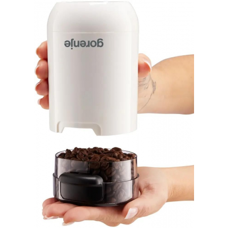 Кофемолка Gorenje SMK150SW 150Вт сист.помол.:одинарный нож вместим.:45гр белый, фото , изображение 7