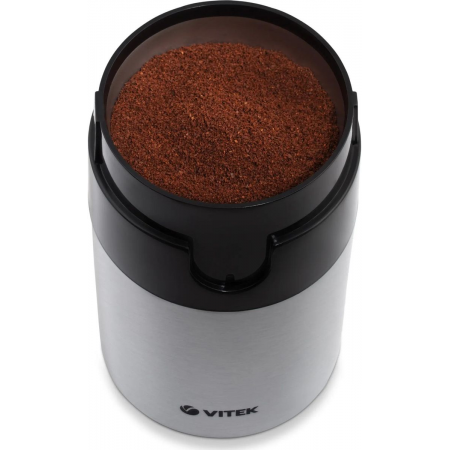 Кофемолка Vitek VT-1540-SR серебристый, фото , изображение 4