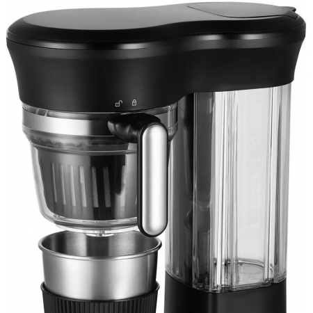 Кофемашина Kitfort КТ-7141 600Вт черный/нержавеющая сталь, фото , изображение 4