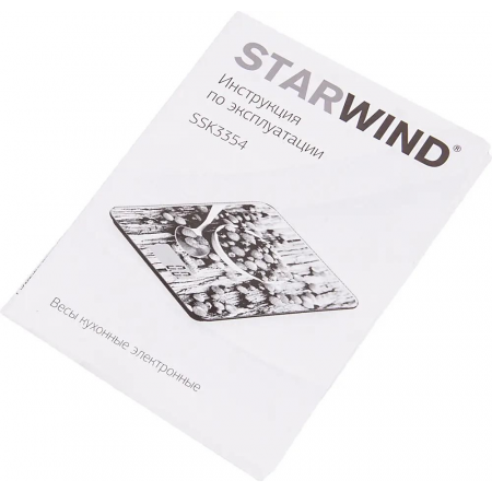 Весы кухонные электронные Starwind SSK3354 макс.вес:5кг, фото , изображение 12