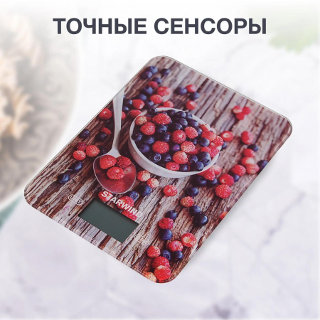 Весы кухонные электронные Starwind SSK3354 макс.вес:5кг, фото , изображение 4