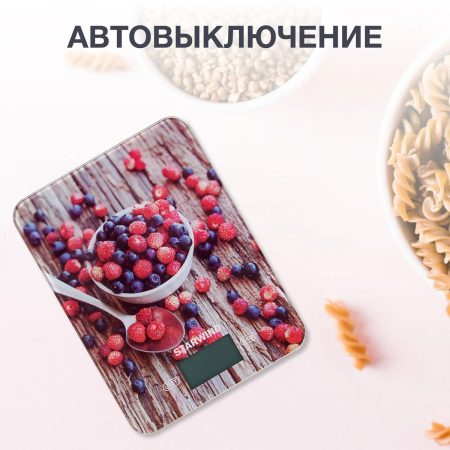 Весы кухонные электронные Starwind SSK3354 макс.вес:5кг, фото , изображение 5
