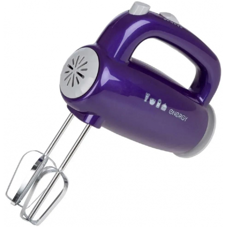 Миксер ENERGY EN-295P, 5 скоростей, 300 Вт, фиолетовый, фото , изображение 2