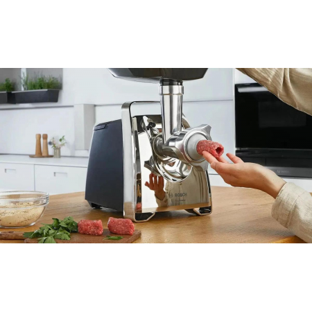 Мясорубка Bosch MFW67440 2000Вт черный/серебристый, фото , изображение 17