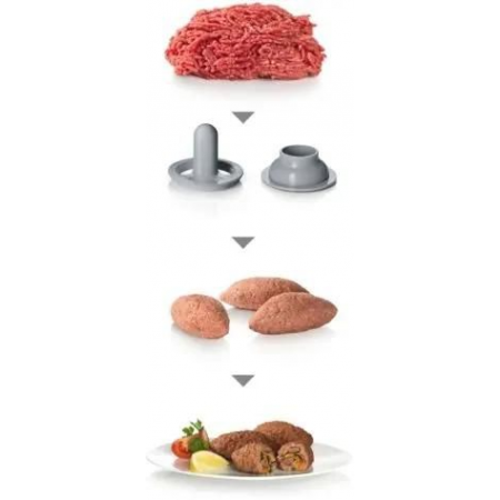 Мясорубка Bosch MFW68680 2200Вт черный/серый Черный, фото , изображение 9