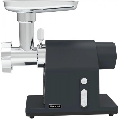 Мясорубка Rondell RDE-1452, 2000Вт, графит/серебристый, фото , изображение 2