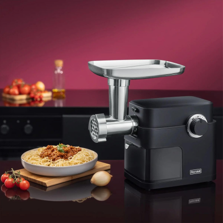 Мясорубка Rondell RDE-1453, 2000Вт, черный, фото , изображение 4