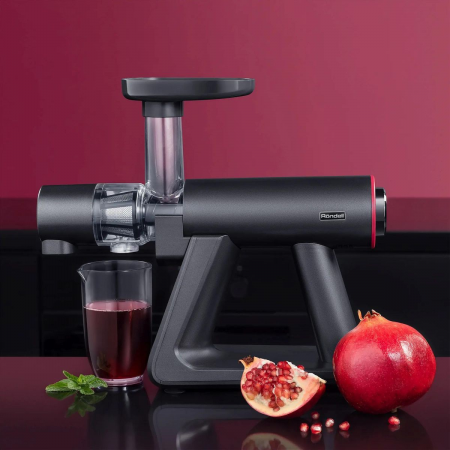 Соковыжималка шнековая Rondell RDE-1503, 150Вт, 500мл, графит, фото , изображение 4