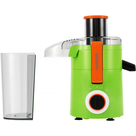 Соковыжималка центробежная Starwind SJ2236 500Вт рез.сок.:400мл. зеленый/белый, фото , изображение 12