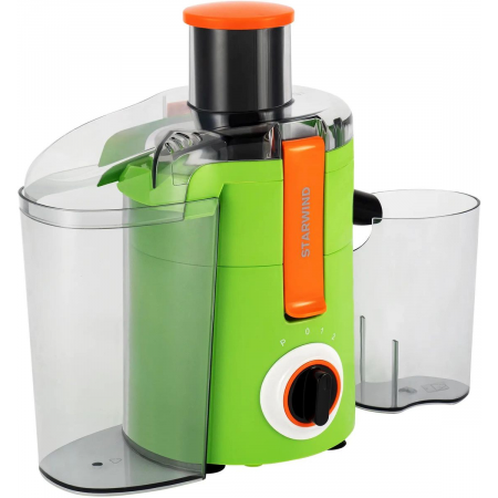 Соковыжималка центробежная Starwind SJ2236 500Вт рез.сок.:400мл. зеленый/белый, фото , изображение 8