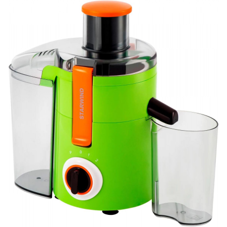 Соковыжималка центробежная Starwind SJ2236 500Вт рез.сок.:400мл. зеленый/белый, фото , изображение 9