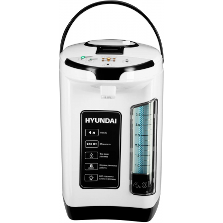 Термопот Hyundai HYTP-4840 4л. 750Вт белый/черный, фото , изображение 13