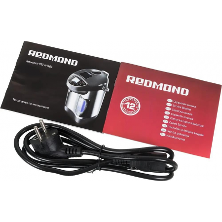 Термопот Redmond RTP-M801 3.5л. 750Вт серебристый/черный, фото , изображение 18