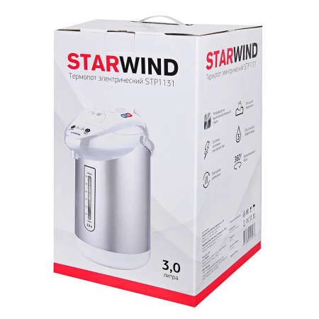 Термопот Starwind STP1131 3л. 750Вт белый, фото , изображение 15